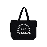 Skateboard Totebag Sticker by Skroove