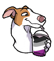 Dog Rainbow Sticker