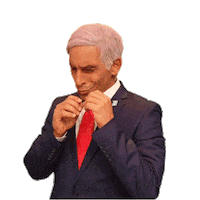 Benjamin Netanyahu Wow Sticker by Keshet Gifs