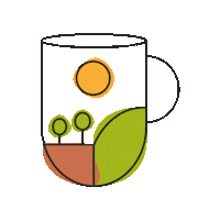 Coffee Shop Sticker by Mercadeo - Monumental