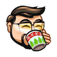 Christmas Coffee Sticker by Facebook Gaming