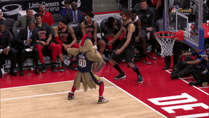 dance off chicago bulls GIF by NBA