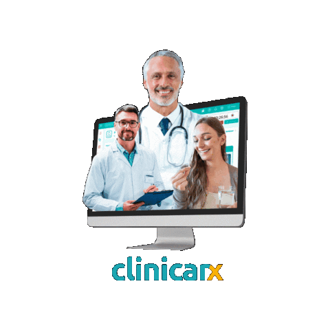 Clinicarxx giphygifmaker crx clinicarx telessaude Sticker