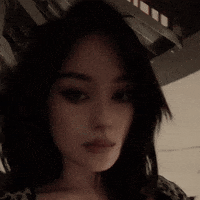Staring Cute Girl GIF