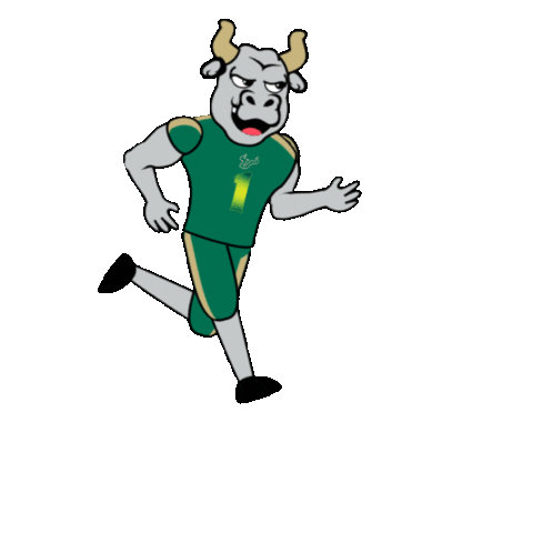 usouthflorida usf bulls go bulls university of south florida Sticker