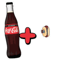Fiestas Patrias Empanada Sticker by Coca-Cola Chile
