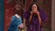 Hungry Sesame Street GIF