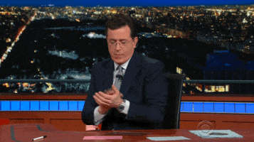 late show applause GIF by The Late Show With Stephen Colbert