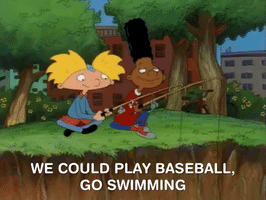 hey arnold nick splat GIF