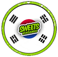 Flag Korea Sticker by Sweets Kendamas
