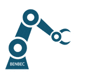 benbec industrie robotarm roboterarm benbec Sticker