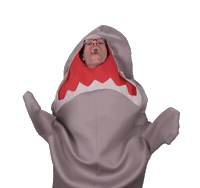 Thanks Thank You Sticker by Shark Week