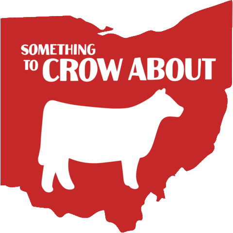 CanfieldFair giphyupload something to crow about canfield fair canfieldfair Sticker
