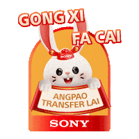 sonymyofficial cny sony chinesenewyear gongxifacai Sticker