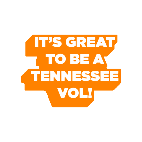 Tennessee Volunteers Vols Sticker by UT Knoxville