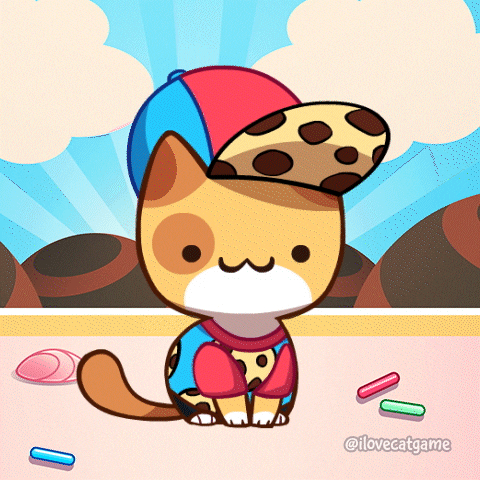 Cat Smile GIF by Mino Games