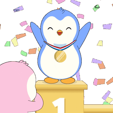 Well Done Love Sticker by Pudgy Penguins