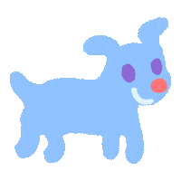Happy Dog Sticker