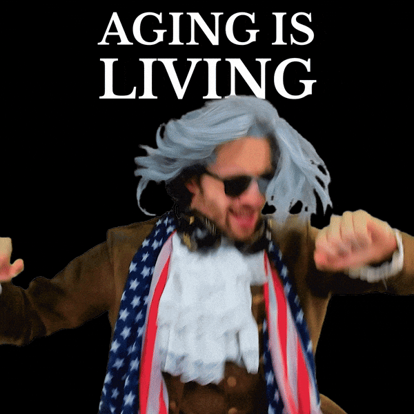 Senior Citizen Aging GIF