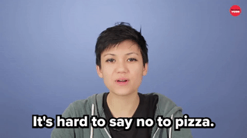 No to pizza