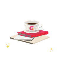 Saturday Morning Coffee Sticker by GoodNovelIndonesia