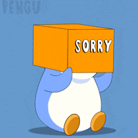 Sad Forgive Me GIF by Pudgy Penguins