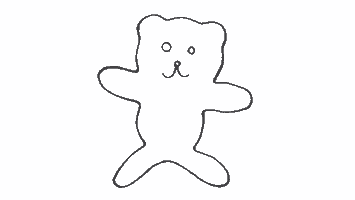teddy bear animation GIF by Leandro Estrella