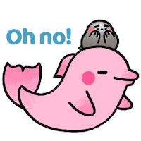 Oh No Bird Sticker by CGTN V-Studio