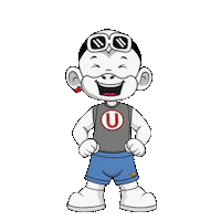 La U Crema Sticker by Zhot Shop