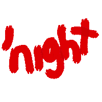 Night Emma Sticker