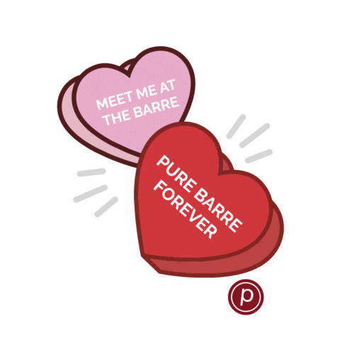 Pure Barre Valentine Sticker by Pure Barre