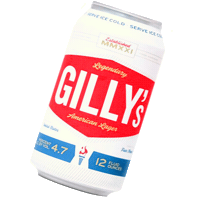 drinkgillys american lager gillys Sticker