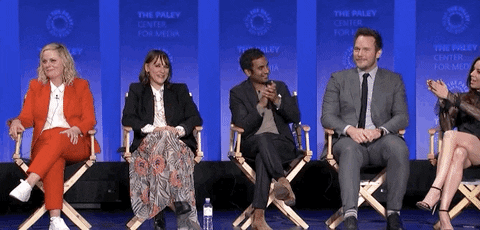 parks and recreation paley fest la 2019 GIF by The Paley Center for Media