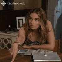 Listen Schitts Creek GIF by CBC