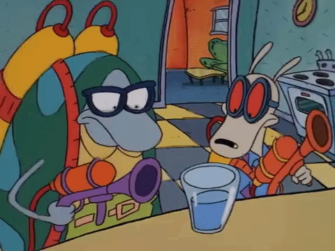 rockos modern life nicksplat GIF