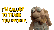 Comedy Central Thank You Sticker by Crank Yankers