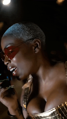 GarveyCollective giphygifmaker kisses sam black girl magic GIF