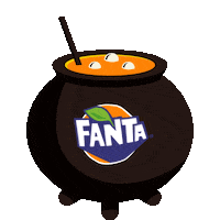 Fanta_korea halloween trick or treat mcdonalds fanta Sticker