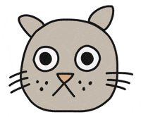 Cat Frown GIF by Thank You Coffee