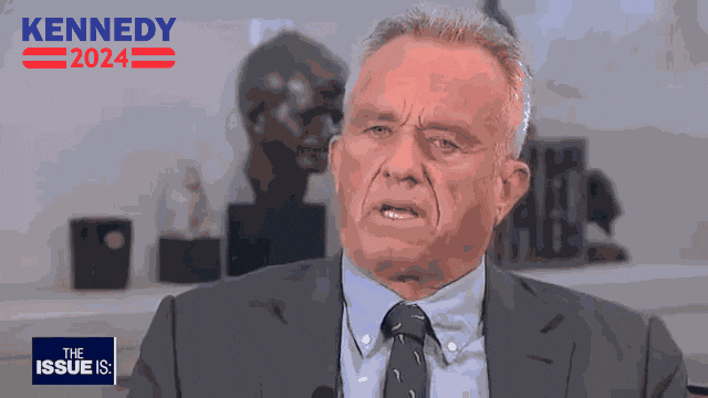 Disagree Robert F Kennedy Jr GIF by Team Kennedy
