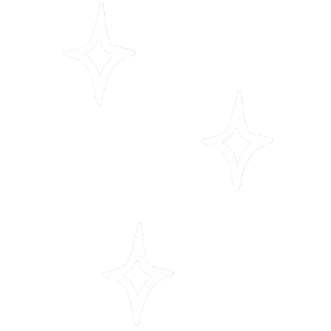 Stars Glitter Sticker
