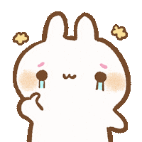 Cry Bunny Sticker