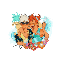 My Hero Academia Summer Sticker