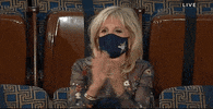 Jill Biden Applause GIF by GIPHY News