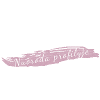 Profilis Sticker by mazistebuklai