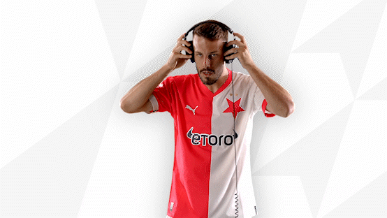 Jakub Hromada Football GIF by SK Slavia Praha