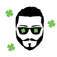 four leaf dj Sticker by needumee