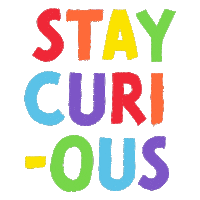 Pride Staycurious Sticker by The Student Hotel
