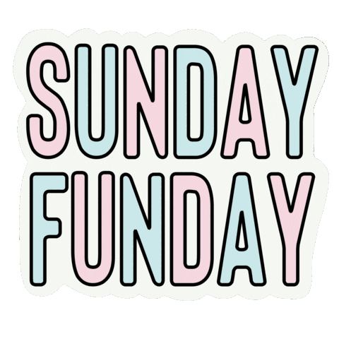 Happy Days Of The Week Sticker