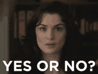 Yes Or No GIF